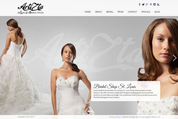 artiztabridal.com site used Artizta