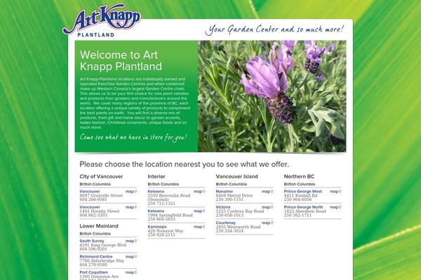 artknapp.ca site used Art-knapp2