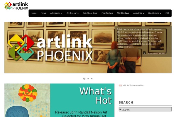 artlink WordPress theme, websites list used artlink theme artlink theme websites examples