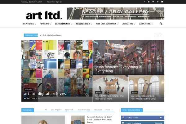 Newspaper theme site design template sample