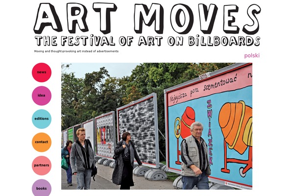 artmovesfestival.org site used Artmoves