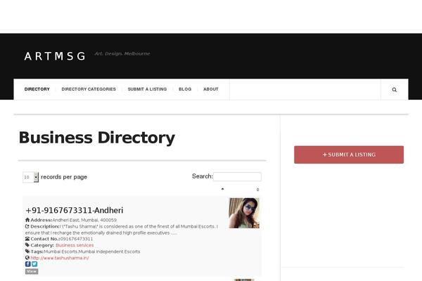 Site using Wp-business-directory plugin