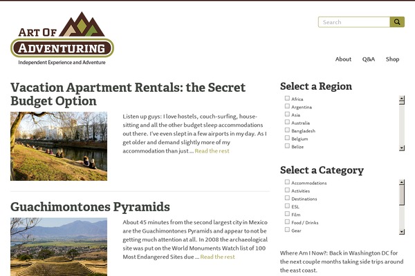 aoa WordPress theme, websites list used aoa theme aoa theme websites examples