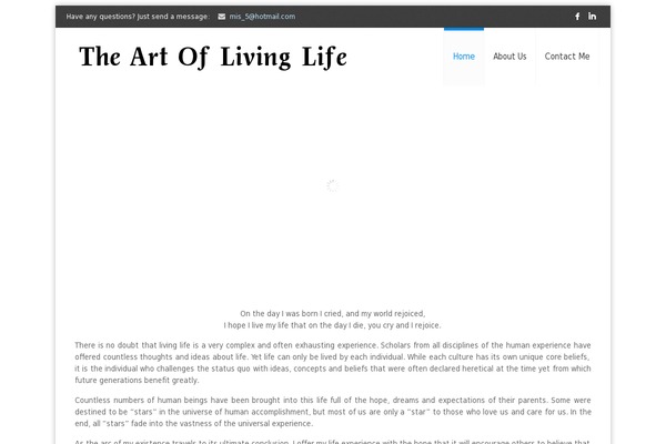 artoflivinglife.com site used Kora