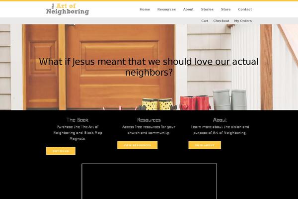 artofneighboring.com site used Lhc-starter-theme