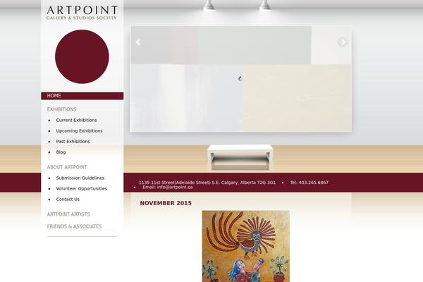 artpoint.ca site used Artpoint