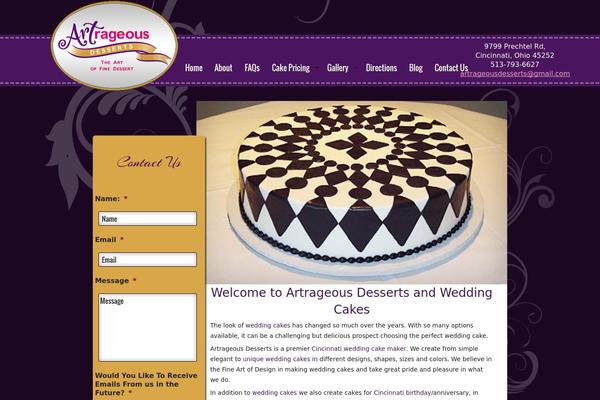 GeneratePress theme site design template sample