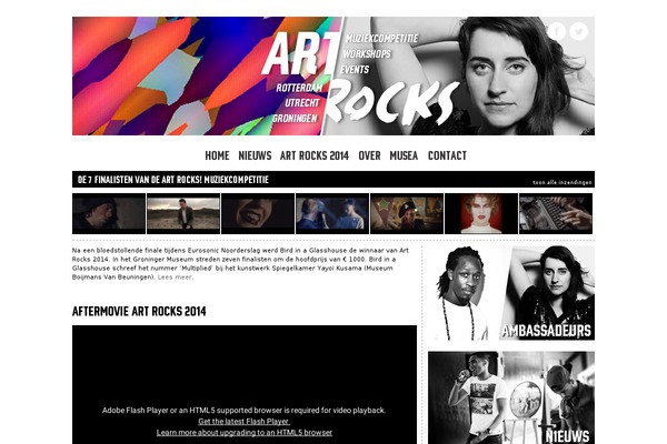 artrocks.nl site used Artrocks2014