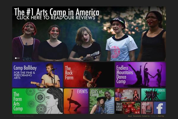 arts-summer-camps.com site used Bootstrap-asc