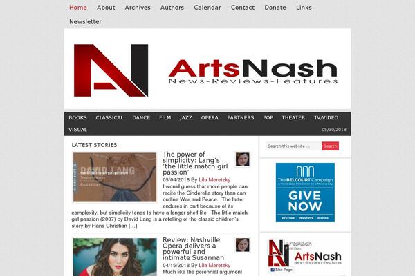 artsnash.com site used News