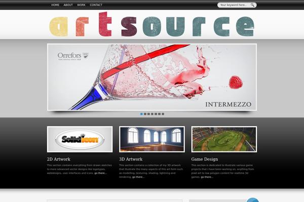 artsource.se site used Spinr