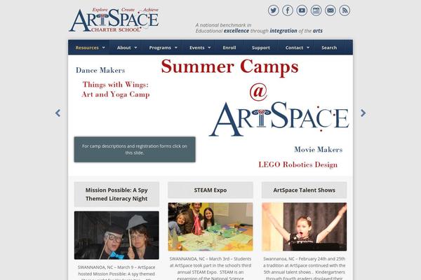 artspacecharter.org site used Earth