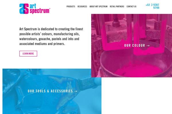 artspectrum.com.au site used Artspectrum