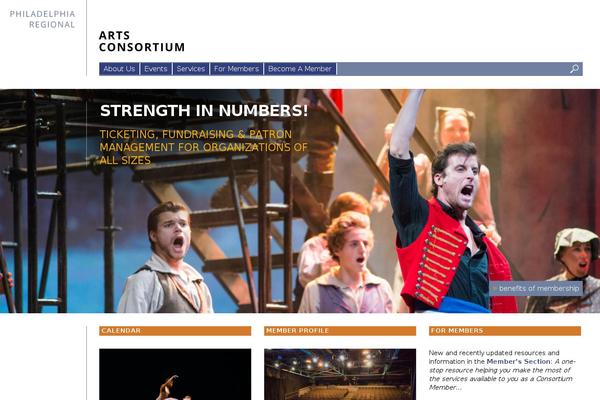 artsphilly.org site used Prac2015