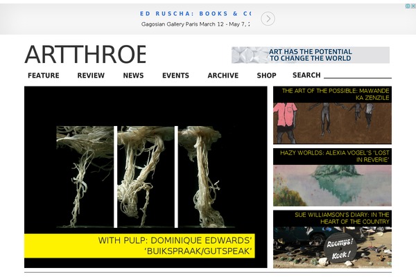 artthrob.co.za site used Dynamik Gen