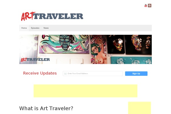 arttraveler.tv site used Yoo_master2_wp