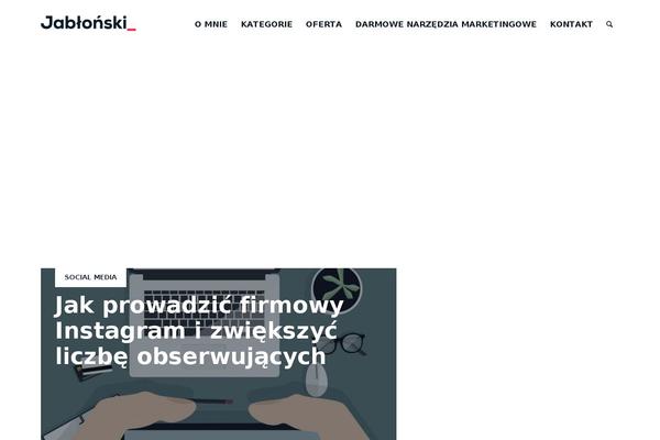 arturjablonski.com site used Jablonski_2020