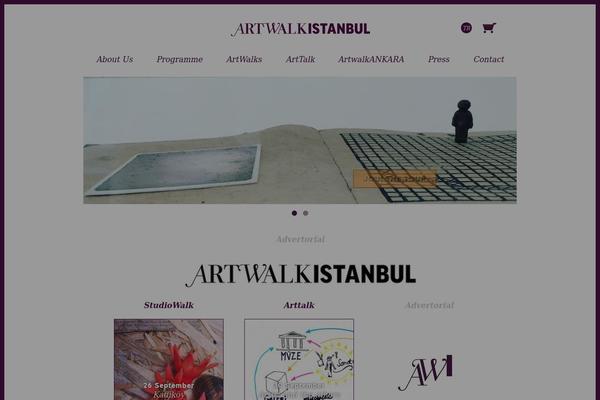 artwalk theme websites examples