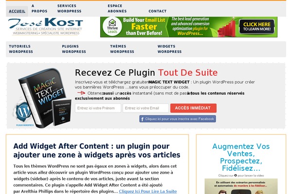 artween.fr site used Somozine-somo