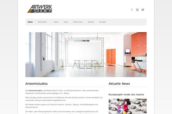 artwerkstudios.at site used Artwerkv3