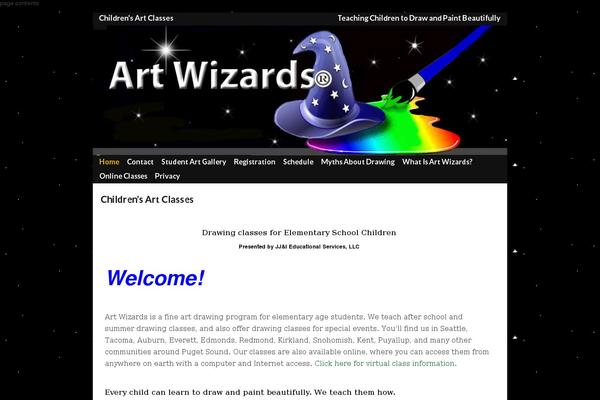 artwizards.org site used Fsb-impact-wp