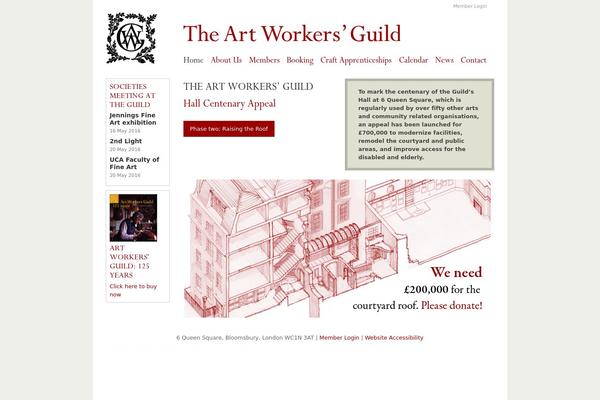 artworkersguild.org site used Awguild
