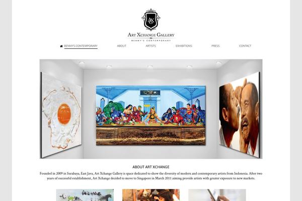 The7 theme site design template sample