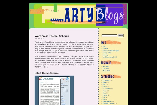artyblogs.com site used Artyblogs