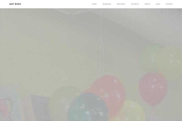 Visia theme site design template sample