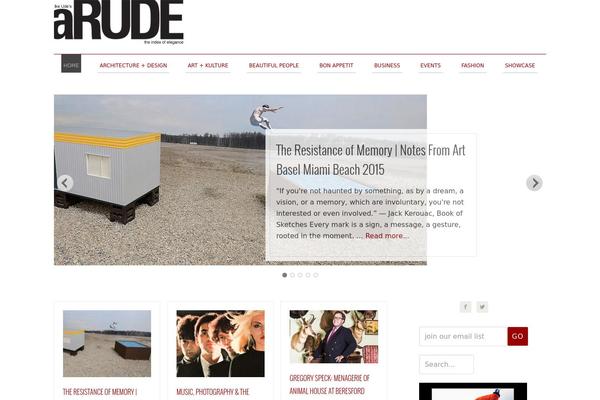 arudemag.com site used Arudemag