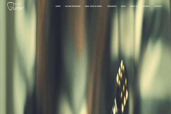 Decibel theme site design template sample