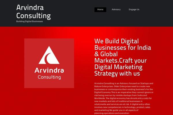 Alexandria theme site design template sample
