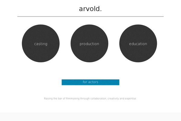 arvold.com site used Arvold