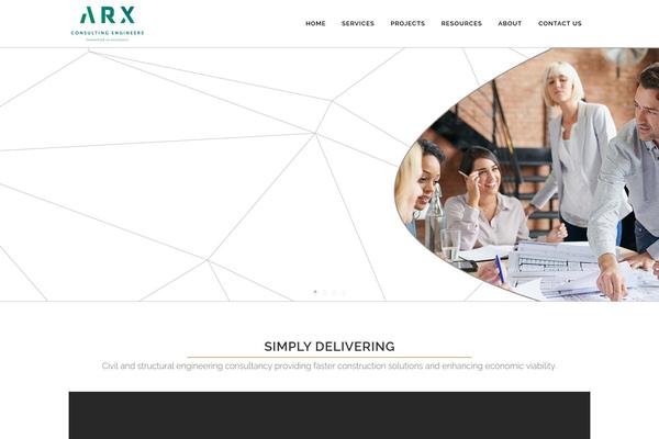 Bridge theme site design template sample