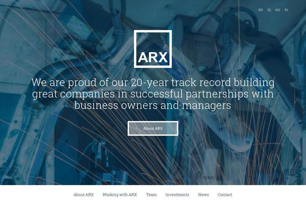 arxequity.com site used Arx