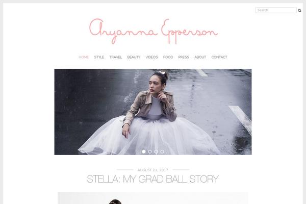 aryannaepperson.com site used Aryannaepperson