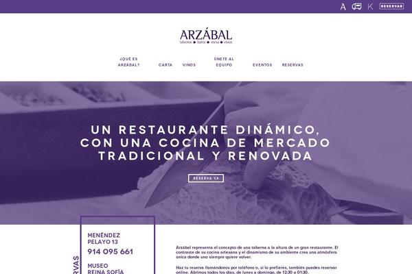 arzabal.com site used Arzabal