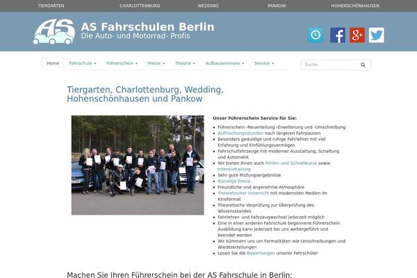 as-fahrschule.de site used Bootstrap-3-blank