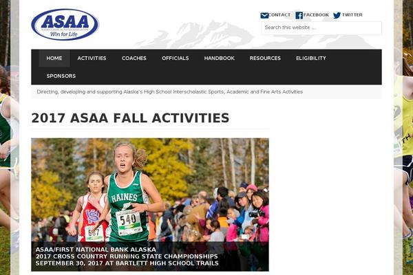 Genesis theme site design template sample