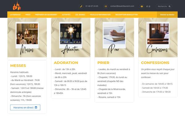 God-grace theme site design template sample