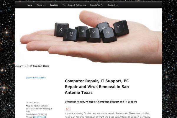 Twenty Eleven theme site design template sample