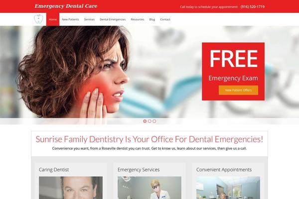 asapdentist.com site used Sunrise-family-dentistry
