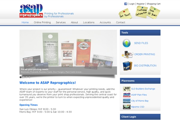 asapreprographics.com site used Asap_repro