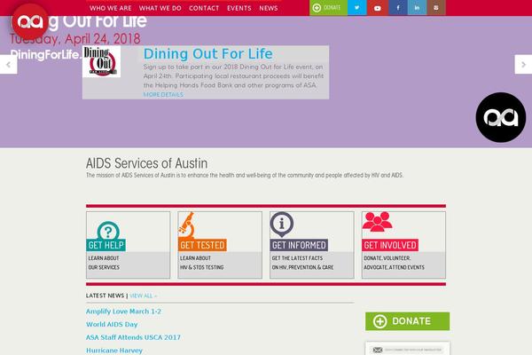 asaustin.org site used Vivent