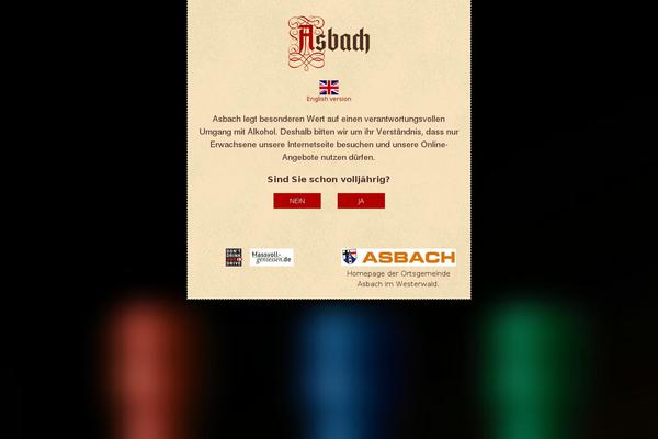 asbach.de site used Ab