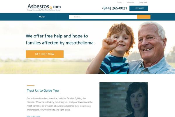 asbestos.com site used Asbestos