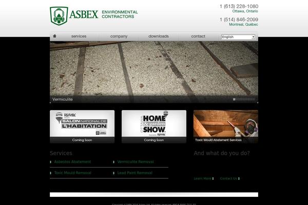 asbex.net site used Asbex2011_en