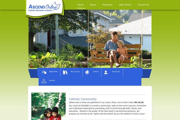 ascendonline.ca site used Ascend_template