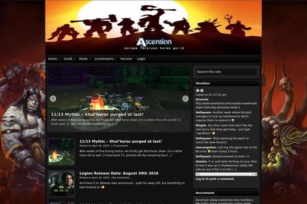 Arras WP theme theme site design template sample