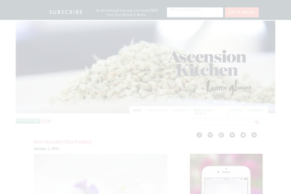 ascensionkitchen.com site used Ascension2015